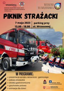 piknik strazacki 2023 plakat
