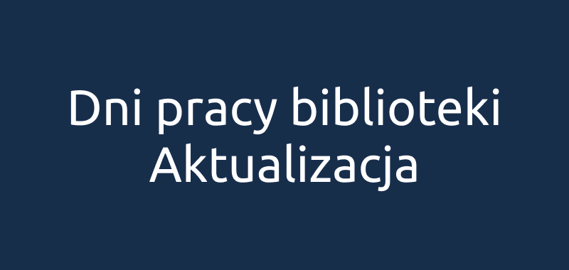 biblioteka dni pracy