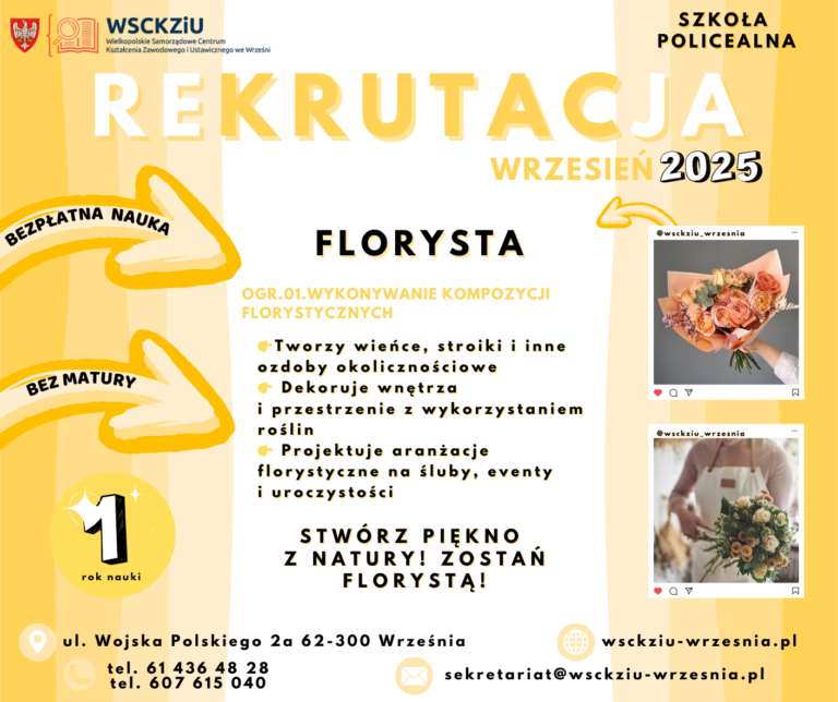 Florysta - rekrutacja