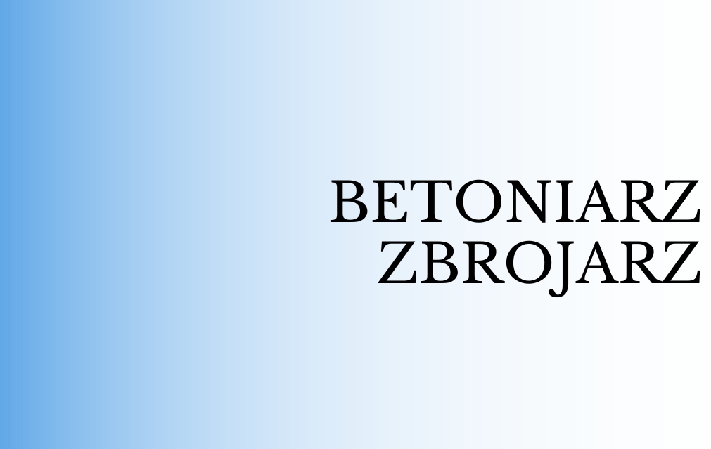 betoniarz-zbrojarz