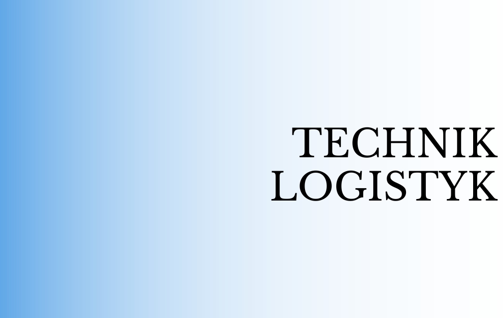 technik logistyk